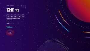 简约炫酷创意桌面