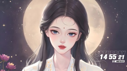 4k国风清冷少女