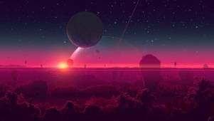 树星夜空