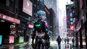 赛博都市少女