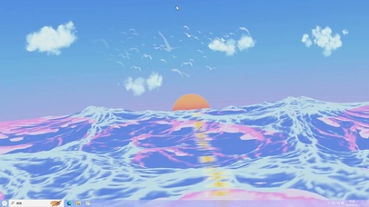 3D动画海-桌面主题