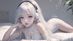 可爱清纯女孩