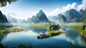 意境山水风情