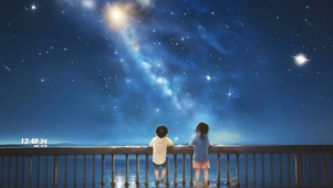 一起云看流星雨
