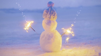 火花雪人