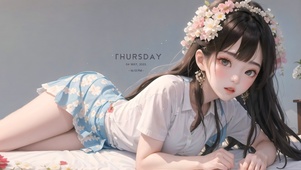 4k清纯可爱少女