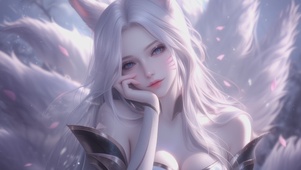 甜美可爱阿狸