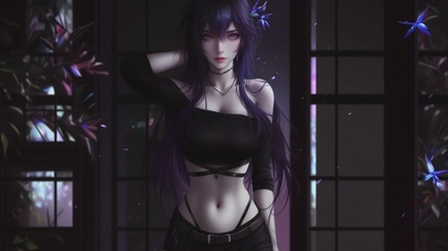 哥特风气质女孩