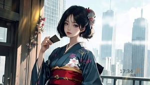 4k日系清纯美女