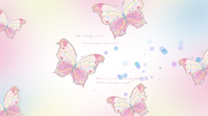 多巴胺彩色蝴蝶