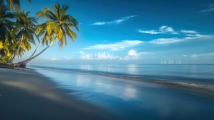 海边椰子树