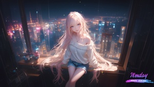 她的笑容如同温暖的阳光