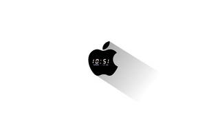 极简苹果logo壁纸