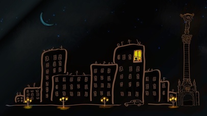 奇特变色的小房子