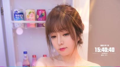 4K微胖美少女（带时间、音乐）