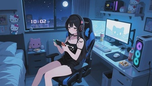 月色下的游戏角落 沉浸式游戏夜