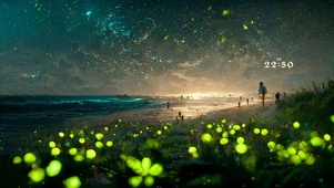 4k荧海星空