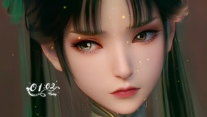 高冷帅气美少女