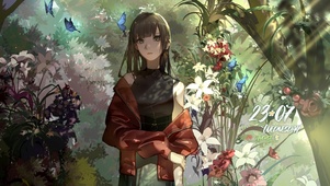 唯美花儿少女