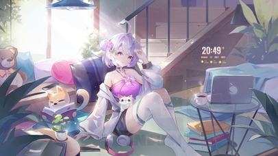 4K性感白丝长腿美少女