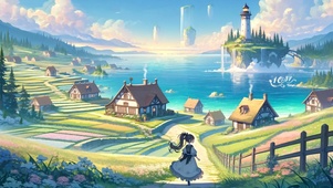 海边村庄