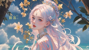 4K 古风娇柔女神