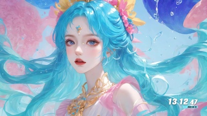 水中治愈美少女