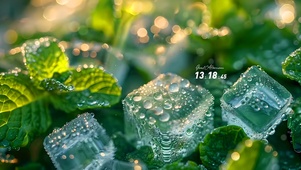 清新冰爽薄荷