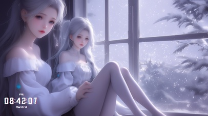 她的气息如同大海的微风