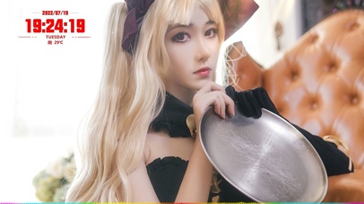 4K晚礼服美少女