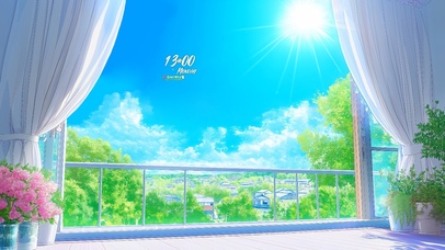 阳光明媚的一天