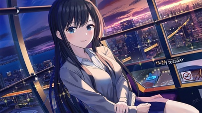 4K清纯性感OL美少女