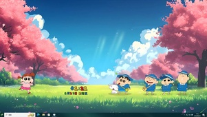 可爱蜡笔小新