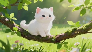 护眼清新小猫