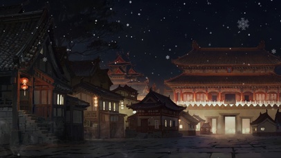 雪飘落下的声音