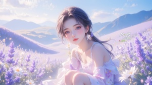 薰衣草女孩