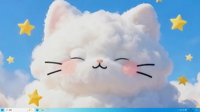 可爱萌宠猫咪桌面主题