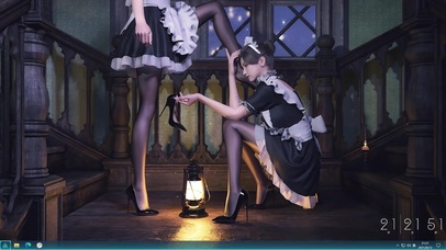 4K超清女仆黑丝