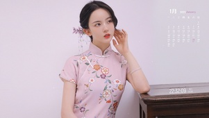 4K唯美旗袍美女