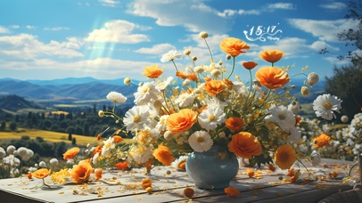 唯美治愈蔷薇花