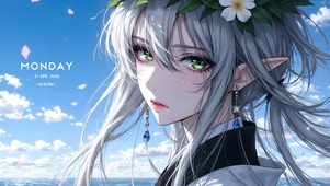 碧海精灵女孩