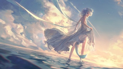 黄昏与海·落汐