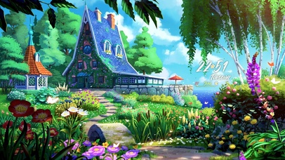 4K唯美治愈动漫花园