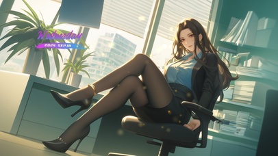 眸光如同秋日的湖水，深邃而清澈