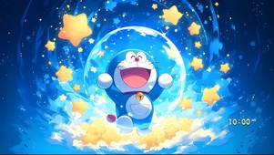 可爱星光叮当猫