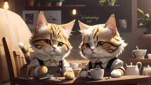 猫咪营业屋-猫店员