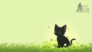 黑黑猫