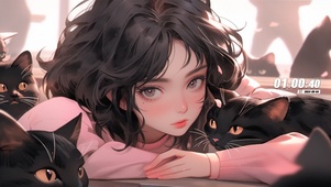黑猫精灵