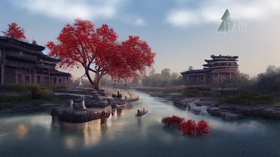 4K唯美故乡的秋天