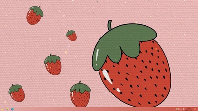 满屏草莓  主题